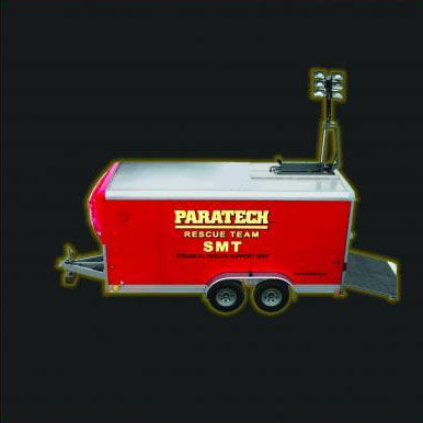 Rimorchio per utensili - BASIC TRENCH - Paratech Inc. - tandem / trainato