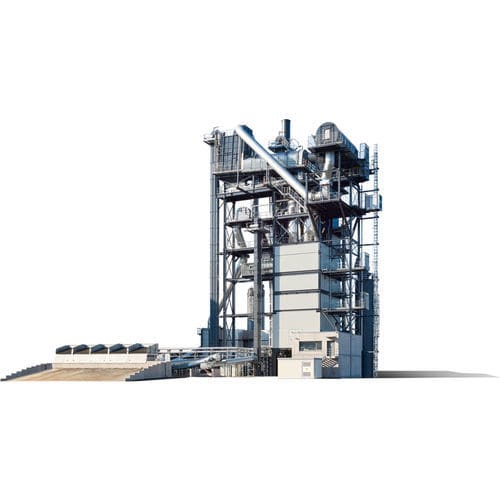Impianto di produzione d'asfalto trasportabile - RPP - Wirtgen Norway AS - Benninghoven - stazionario