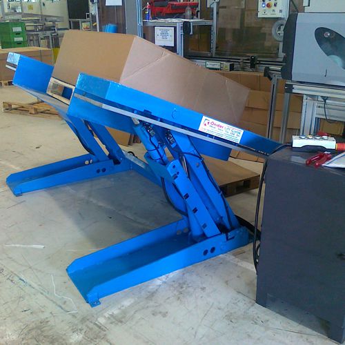 Tavola elevatrice a forbice - DP - ONDER GRUP MAKİNE - elettrica / stazionaria / basculante