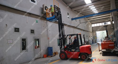 Piattaforma di accesso - ONDER GRUP MAKİNE - sospesa