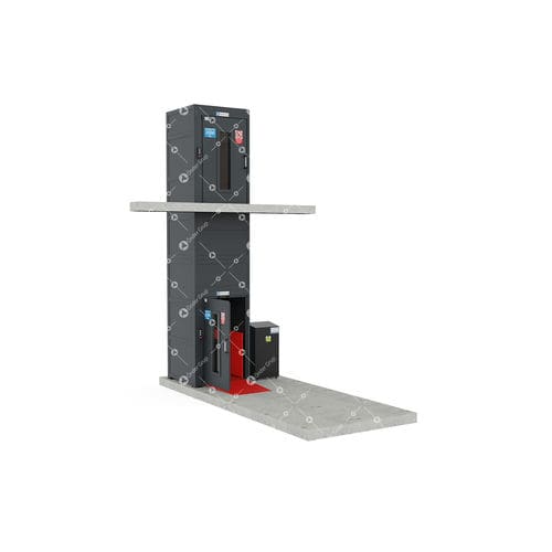 Montacarichi elettrico - DHYA.1  - ONDER GRUP MAKİNE - a colonna