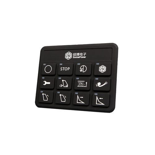 Tastiera numerica 12 tasti - SPM-KEYP-Q12 - Hunan SonnePower International Co., Ltd. - ad incastro / in silicone / CAN-Bus