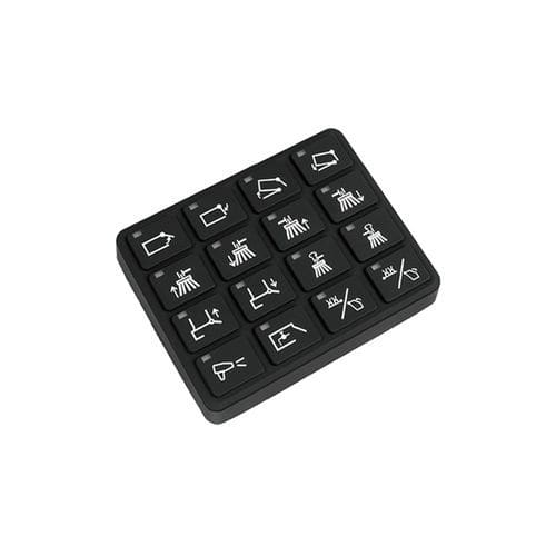 Tastiera numerica 16 tasti - SPM-KEYP-A16 - Hunan SonnePower International Co., Ltd. - ad incastro / in silicone / CAN-Bus