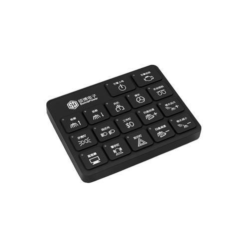 Tastiera numerica 17 tasti - SPM-KEYP-A17N - Hunan SonnePower International Co., Ltd. - ad incastro / in silicone / CAN-Bus