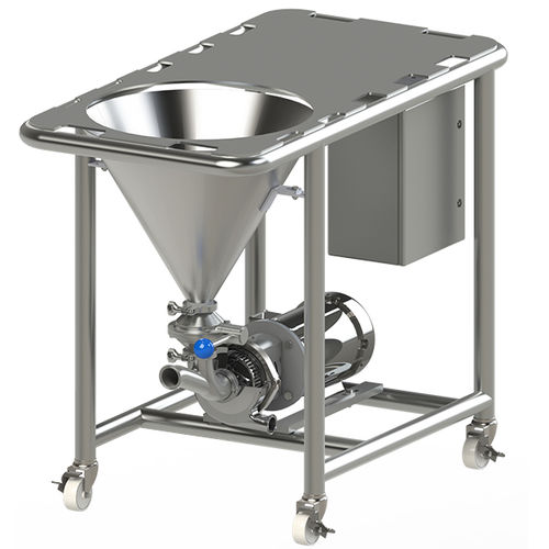 Miscelatore con pompa centrifuga - QDB Series - Q-Pumps - dinamico / su linea / per liquidi