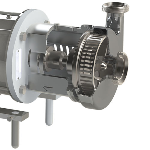 Miscelatore a girante - QIM Series - Q-Pumps - orizzontale / su linea / per solidi