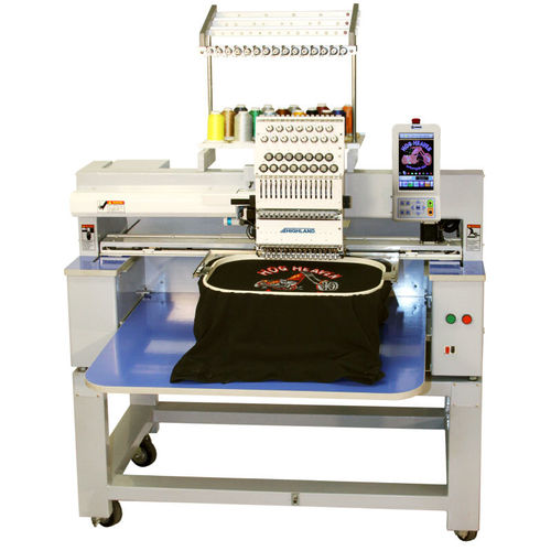 Macchina da ricamo monotesta - HM/D-1501U - Highland Embroidery Machines - con 15 aghi / assistita dal calcolatore / per berretti