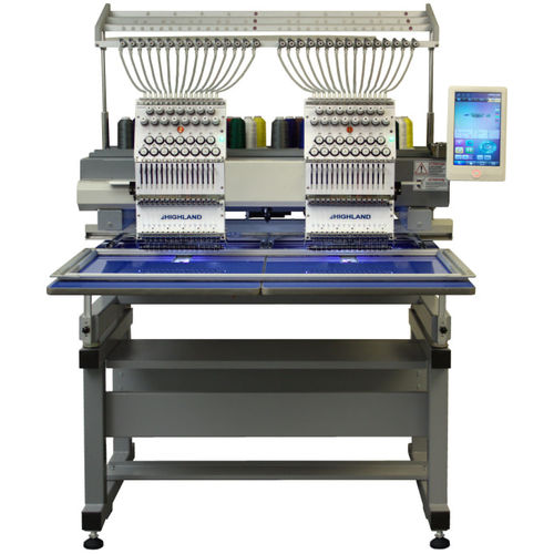 Macchina da ricamo multitesta - HM/D-1502C5 - Highland Embroidery Machines - con 15 aghi / assistita dal calcolatore / per berretti