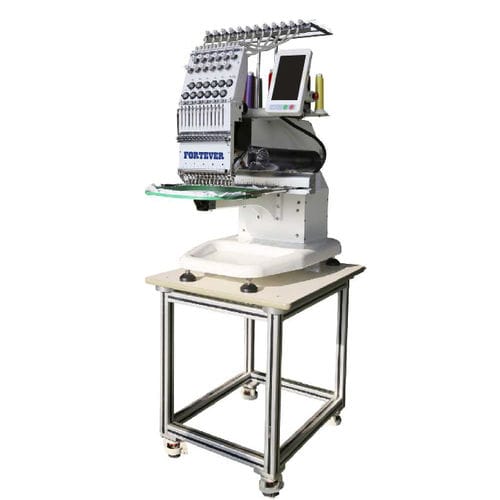 Macchina da ricamo monotesta - FORTEVER FT-1201S - Elestar - assistita dal calcolatore