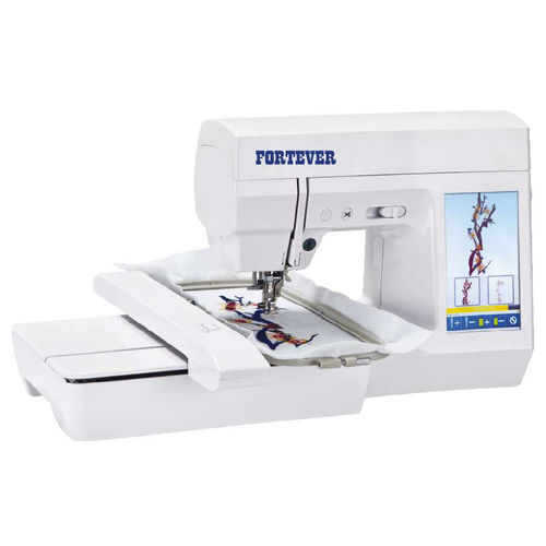 Macchina da ricamo a 2 teste - FORTEVER FT-7300 - Elestar - ad alta velocità / assistita dal calcolatore / CNC