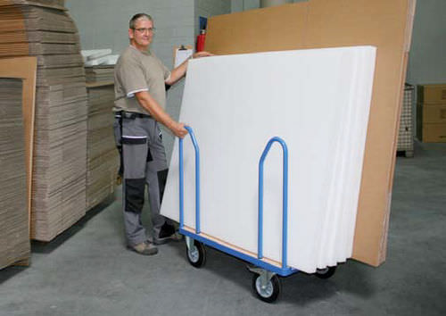 Carrello in metallo - EXPRESSO - a piattaforma / porta pannelli