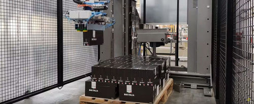 Pallettizzatore 4 assi - SK-101  - Euroimpianti - Skilled - per casse / piccolo / compatto