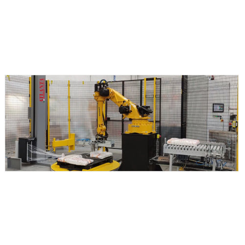 Cella robotizzata di pallettizzazione - Euroimpianti - Skilled - per l'industria agroalimentare / compatta