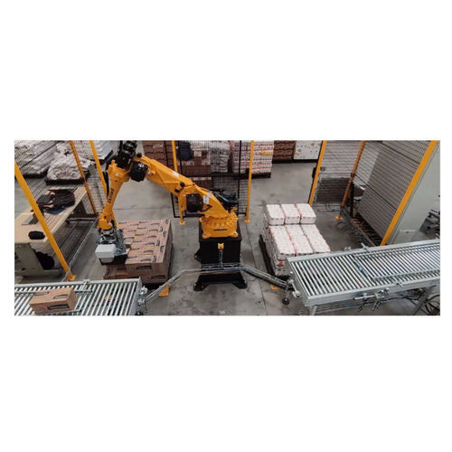 Cella robotizzata per movimentazione - Euroimpianti - Skilled - di pallettizzazione / per l'industria agroalimentare / compatta