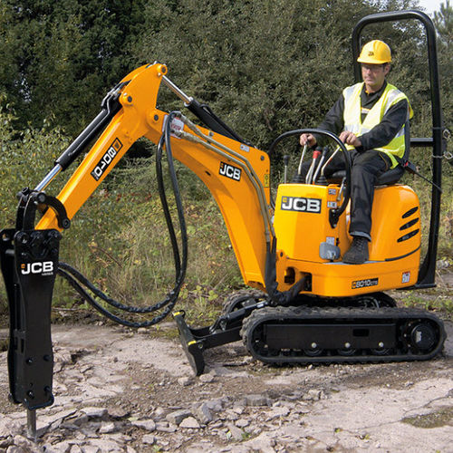 Microescavatore - 8010 CTS - JCB - cingolato / diesel / per cantiere di costruzione