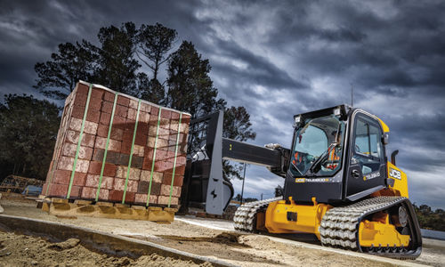 Pala a cingoli compatta elettroidraulica - 3TS-8T - JCB - con motore a combustione