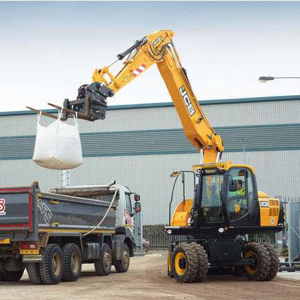 Escavatore intermedio - JS175W - JCB - su ruote
