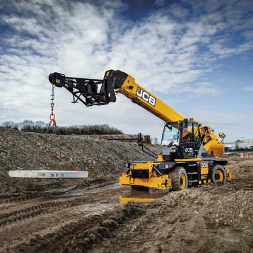 Movimentatore telescopico con motore diesel - 558R PRO - JCB - girevole / a manico lungo / ergonomico