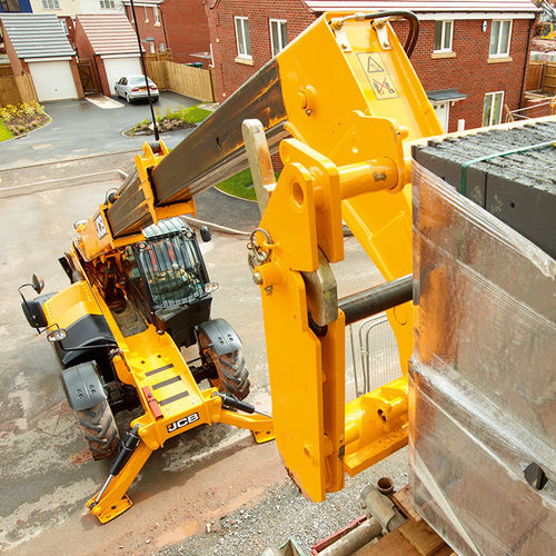Movimentatore telescopico con motore diesel - 535-125 Hi-Viz - JCB - con raggio di sterzatura ridotto / compatto / maneggevole