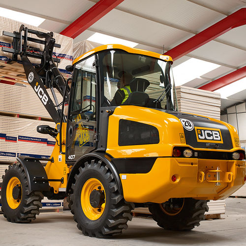 Pala su ruote - 407 - JCB - articolata / compatta / da esterno