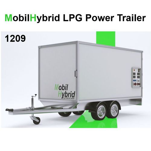 Gruppo elettrogeno a biogas - 1209 - MobilHybrid by PV4Life GmbH - a GPL / ibrido / trifase