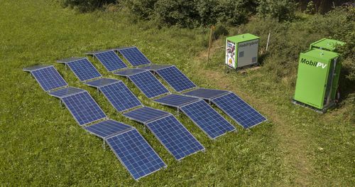 Centrale solare 0 - 50 kW - Mobil PV 3.6 - MobilHybrid by PV4Life GmbH