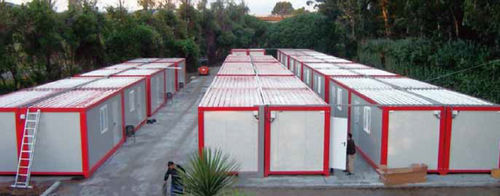 Cabina da cantiere per sanitari - III - panelais