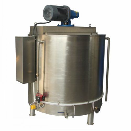 Serbatoio di scioglimento di cioccolato - BWG series  - Gusu Food Processing Machinery Suzhou Co., Ltd. - in acciaio inossidabile / cilindrico / di stoccaggio