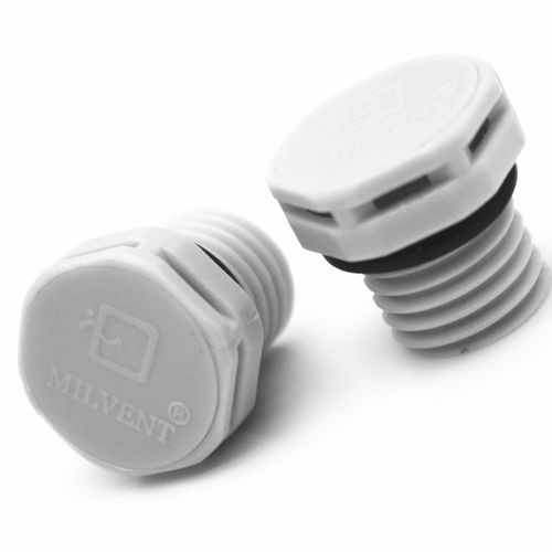 Tappo di pressurizzazione - MIV-12  - Shenzhen Milvent Technology Co.,Ltd - esagonale / filettato / in plastica