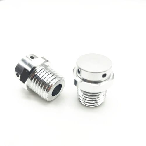 Tappo di pressurizzazione -  MIV-NPT1-4MS - Shenzhen Milvent Technology Co.,Ltd - cilindrico / filettato / in metallo