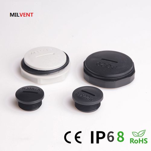 Tappo rotondo - MIV-NSP - Shenzhen Milvent Technology Co.,Ltd - filettato / in nylon / di protezione