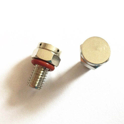 Tappo rotondo - MIV-08MS - Shenzhen Milvent Technology Co.,Ltd - filettato / in metallo / di sfiato