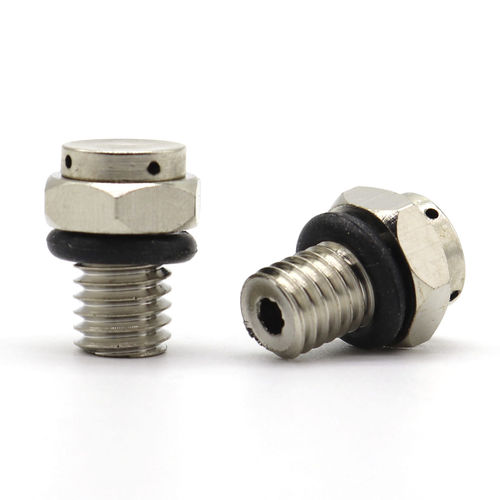 Tappo esagonale - MIV-06MS - Shenzhen Milvent Technology Co.,Ltd - filettato / in ottone nichelato