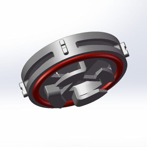 Tappo per batteria - Shenzhen Milvent Technology Co.,Ltd - rotondo / maschio / in PBT