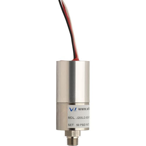 Pressostato a membrana - J205LG High Pressure NEMA 4 Switch - Whitman Controls Corporation - filettato / per gas / per liquidi