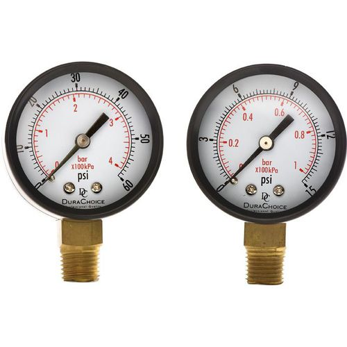 Manometro con quadrante - Whitman Controls Corporation - filettato / a tubo Bourdon