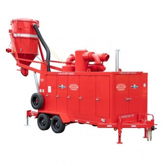 Aspiratore montato su rimorchio - QUIET CUBE 500 - Vactagon LLC - industriale / a secco / a umido