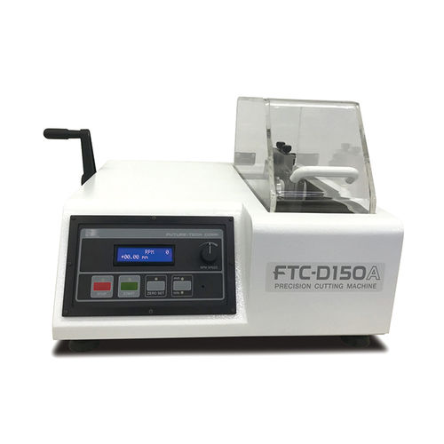 Macchina da taglio a lama rotativa - FTC-D150A - FUTURE TECH - per metallo / per ceramica / di campioni