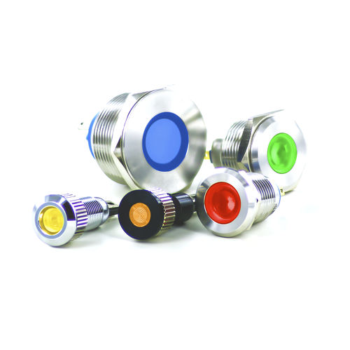 Indicatore luminoso LED - SOIN_J Series - TactHill by Kynoppe - filettato / a tenuta stagna / IK10