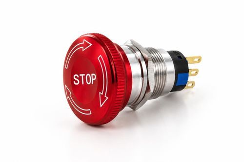 Pulsante di arresto di emergenza - K-MAX - TactHill by Kynoppe - a fungo / IP66 / IP65