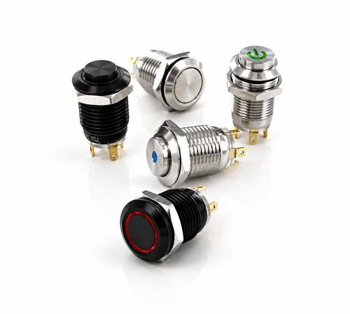 Pulsante luminoso a LED - SOAV112 - TactHill by Kynoppe - a molla / antivandalismo / impermeabile