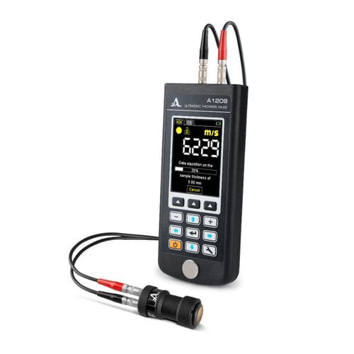 Misuratore di spessore ad ultrasuoni - A1209 - Novatest - con display digitale / NDT (controllo non distruttivo)