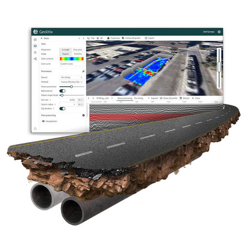 Software di analisi di dati - GEOLITIX - Novatest - per ufficio / 3D / cloud