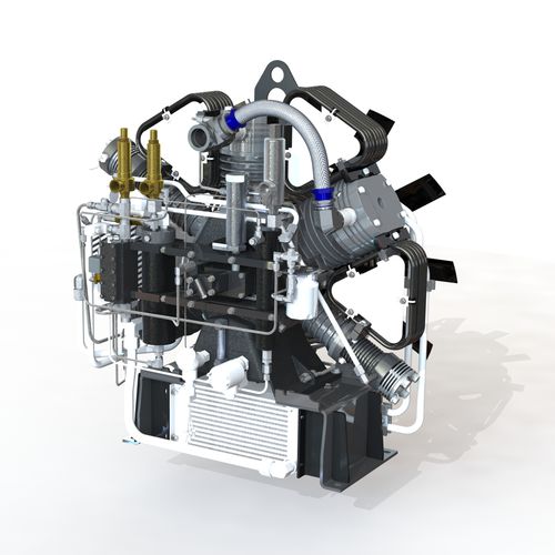 Compressore a pistone - CN4xx-x series - L & M Compressor - di gas naturale / per GNC / con motore elettrico