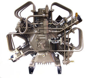 Compressore a pistone - NI5xx-x series - L & M Compressor - di azoto / con motore elettrico / fisso