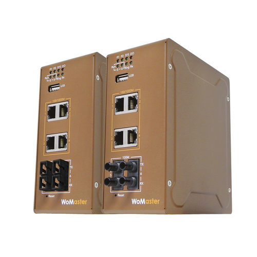 Switch Ethernet gestibile - DS306 series - WoMaster - 6 porte / di livello 2 / Ethernet gigabit