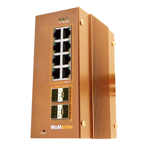 Switch Ethernet gestibile - DP612 - WoMaster - 12 porte / gigabit / di livello 3