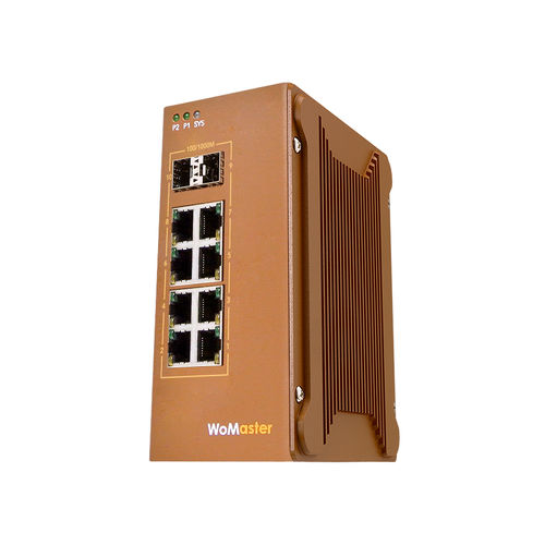 Switch Ethernet gestibile - DS610 - WoMaster - 8 porte / gigabit / di livello 3