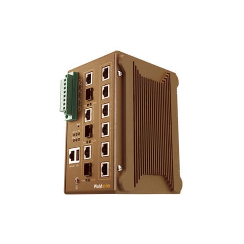 Switch Ethernet gestibile - DS409 - WoMaster - 9 porte / di livello 2 / Ethernet gigabit