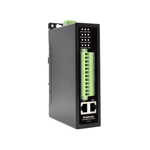 Device server Modbus - NPS5431S - WoMaster - Ethernet / RS-485 / LAN